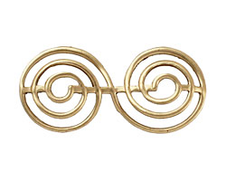 Brass Spiral 44x20mm