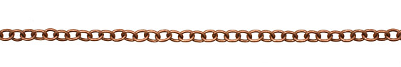Antique Copper (plated) Oval Cable Chain