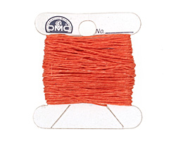 Salmon Irish Waxed Linen 2 ply