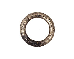 Golden Pyrite (silver tone) Ring 23mm