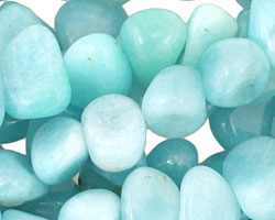Peruvian Amazonite Tumbled Nugget 7-10x8-13mm
