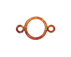 Patricia Healey Copper Small Round Link w/ 2 Loops 25x15mm