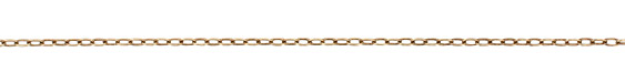 Antique Brass (plated) Drawn Cable Chain