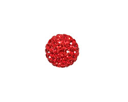 Siam Ruby Pave Round 12mm