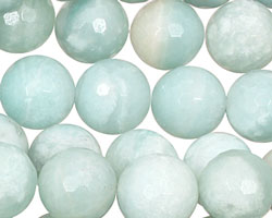 Amazonite Faceted Round 12mm
