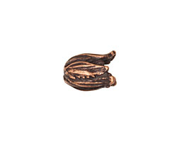 Ezel Findings Antique Copper Small Tulip Bead Cap 13x9mm