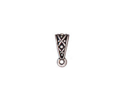 TierraCast Antique Silver (plated) Legend Bail 5x12mm