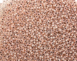 TOHO Alabaster (with Copper Lining) Round 15/0 Seed Bead