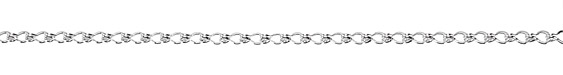 Silver (plated) Large Ladder Chain