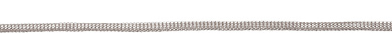 SilverSilk Non-Tarnish Silver 8 Needle Flat Knitted Wire 4.8mm