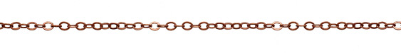 Antique Copper (plated) Flat Cable Chain