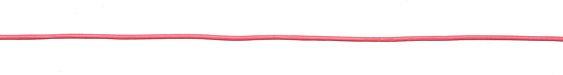 Pink Round Leather Cord 1.5mm