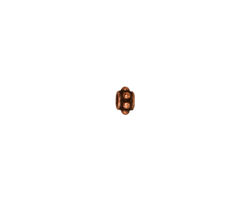 TierraCast Antique Copper (plated) Beaded Heishi w/ Rings 5mm