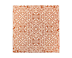 Lillypilly Bronze Cross Stitch Anodized Aluminum Sheet 3"x3", 24 gauge