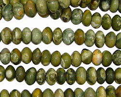 Rhyolite Rondelle 6mm