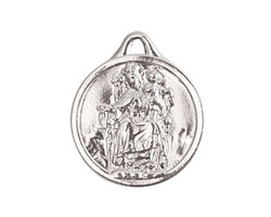 Nunn Design Sterling Silver (plated) Reconciler Medallion 18x22mm