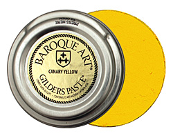 Canary Yellow Baroque Art Gilders Paste 1.5 oz.