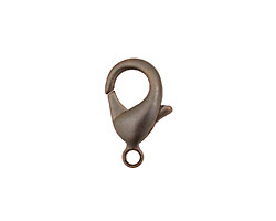 Gunmetal XL Lobster Clasp 18x11mm