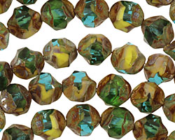Czech Glass Sunny Coast Chandelier Cut 8mm
