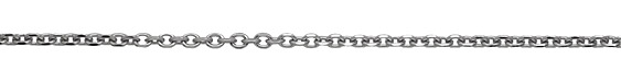 Stainless Steel Faceted Cable Chain