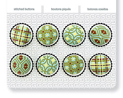 Seaspray Stitched Buttons 17mm