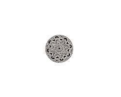 Lillypilly Black Lace Anodized Aluminum Disc 11mm, 22 gauge