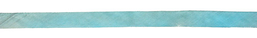 Blue Lilies Hand Dyed 100% Silk Ribbon 7/16"