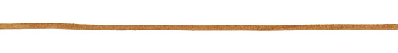 Camel Suede Leather Lace 3mm