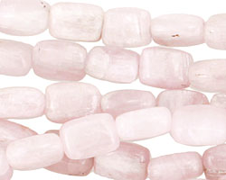 Kunzite Irregular Thin Pillow 8x6mm