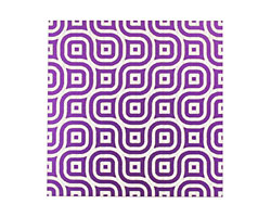 Lillypilly Purple Maze Anodized Aluminum Sheet 3"x3", 24 gauge