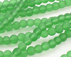 Shamrock Recycled Glass Round 4mm