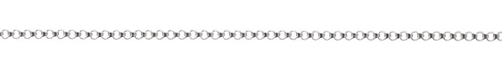 Silver (plated) Figure 8 Box Chain