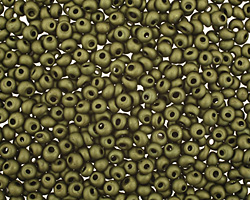 TOHO Matte Dark Olive Magatama 3mm Seed Bead