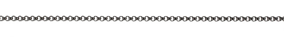 Gunmetal Figure 8 Box Chain
