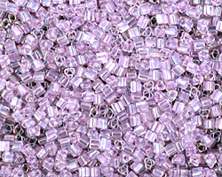 TOHO Transparent Rainbow Foxglove Triangle 11/0 Seed Bead