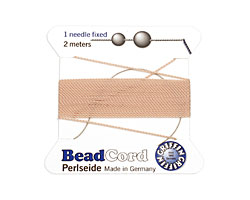Light Pink Griffin Nylon Beading Cord Size 4, 2 meters