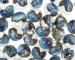 Unicorne Beads Blue Teardrop 7x9mm