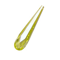 Lemon Ice Faceted Teardrop 7x30mm