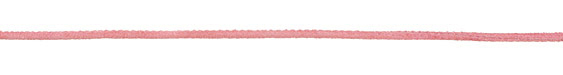 Pink Stitched Suede Round Leather Cord 2.5mm
