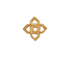 Brass Openwork Diamond Connector 11mm