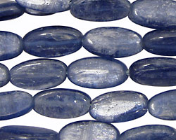 Kyanite Flat Oval 15-16x8mm