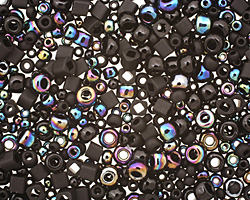 TOHO Borakku Black Seed Bead Mix
