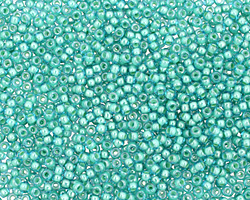 TOHO Aqua (with Light Jonquil Lining) Round 11/0 Seed Bead