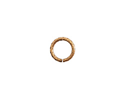 Nunn Design Antique Gold (plated) Textured Jump Ring 9mm, 16 gauge