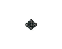 TierraCast Gunmetal Pamada 8mm