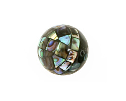 Abalone Mosaic Round 18mm
