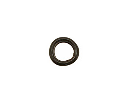 C-Koop Enameled Metal Black Ring 10-11mm