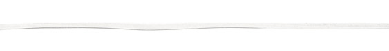 White Deertan Leather Lace 3mm