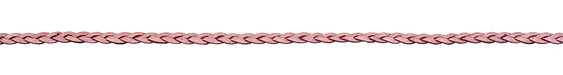 Natural Violet Flat Braided Leather Cord 5mm