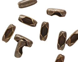 Vintaj Natural Brass Guilding Metal Ball Chain Clasp 11.5mm